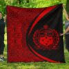 Samoa Coat Of Arms Polynesian Premium Quilt  Circle Style  05 J2  Quilt